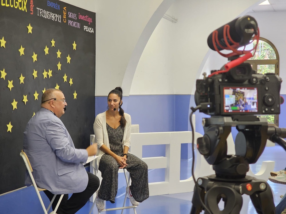 Andrea Fuentes a les 3es Jornades FEDAC de transformació educativa.